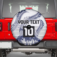 Cook Islands Marathon 2025-Pursuit in Paradise Spare Tire Cover Blue Color LT03 - Polynesian Pride