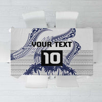 Cook Islands Marathon 2025-Pursuit in Paradise Tablecloth Blue Color LT03 Blue - Polynesian Pride
