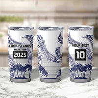 Cook Islands Marathon 2025-Pursuit in Paradise Tumbler Cup Blue Color LT03 - Polynesian Pride