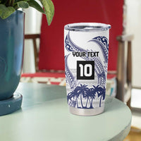 Cook Islands Marathon 2025-Pursuit in Paradise Tumbler Cup Blue Color LT03 - Polynesian Pride