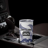 Cook Islands Marathon 2025-Pursuit in Paradise Tumbler Cup Blue Color LT03 - Polynesian Pride