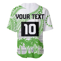 Cook Islands Marathon 2025-Pursuit in Paradise Baseball Jersey Green Color