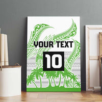 Cook Islands Marathon 2025-Pursuit in Paradise Canvas Wall Art Green Color LT03 - Polynesian Pride