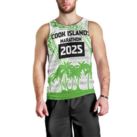 Cook Islands Marathon 2025-Pursuit in Paradise Men Tank Top Green Color LT03 - Polynesian Pride