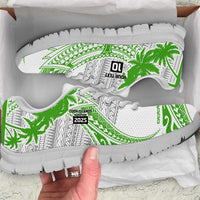 Cook Islands Marathon 2025-Pursuit in Paradise Sneakers Green Color