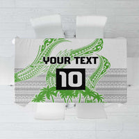 Cook Islands Marathon 2025-Pursuit in Paradise Tablecloth Green Color LT03 Green - Polynesian Pride