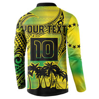 Cook Islands Marathon 2025-Pursuit in Paradise Button Sweatshirt Special Edition LT03 - Polynesian Pride