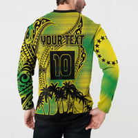 Cook Islands Marathon 2025-Pursuit in Paradise Button Sweatshirt Special Edition LT03 - Polynesian Pride