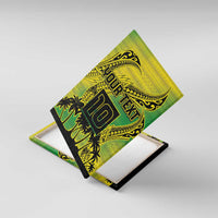 Cook Islands Marathon 2025-Pursuit in Paradise Canvas Wall Art Special Edition LT03 With Frame Yellow-Green - Polynesian Pride