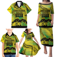 Cook Islands Marathon 2025-Pursuit in Paradise Family Matching Puletasi and Hawaiian Shirt Special Edition