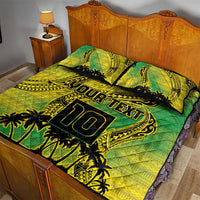 Cook Islands Marathon 2025-Pursuit in Paradise Quilt Bed Set Special Edition LT03 - Polynesian Pride