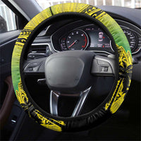 Cook Islands Marathon 2025-Pursuit in Paradise Steering Wheel Cover Special Edition LT03 - Polynesian Pride