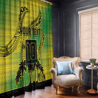 Cook Islands Marathon 2025-Pursuit in Paradise Window Curtain Special Edition LT03 - Polynesian Pride