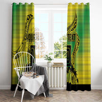 Cook Islands Marathon 2025-Pursuit in Paradise Window Curtain Special Edition LT03 - Polynesian Pride