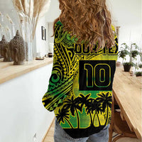 Cook Islands Marathon 2025-Pursuit in Paradise Women Casual Shirt Special Edition