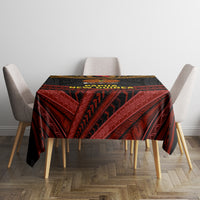 Papua New Guinea Bird-of-Paradise Tablecloth Coat of Arms and Tribal Patterns LT03 - Polynesian Pride