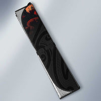 New Zealand and Australia ANZAC Day Auto Sun Shade Lest We Forget Indigenous and Maori Pattern LT03 - Polynesian Pride