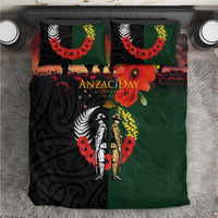 New Zealand and Australia ANZAC Day Bedding Set Lest We Forget Indigenous and Maori Pattern LT03 Multicolor - Polynesian Pride