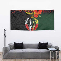 New Zealand and Australia ANZAC Day Tapestry Lest We Forget Indigenous and Maori Pattern LT03 - Polynesian Pride