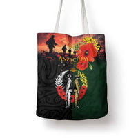 New Zealand and Australia ANZAC Day Tote Bag Lest We Forget Indigenous and Maori Pattern LT03 - Polynesian Pride