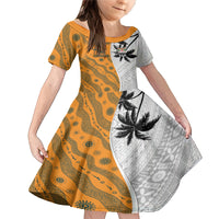 Custom Fiji and Australia Rugby Family Matching Mermaid Dress and Hawaiian Shirt Tapa Mix Aboriginal Pattern Half Style