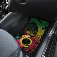 Vanuatu Independence Day Car Mats Sand Drawing Melanesian Vibes LT03 - Polynesian Pride