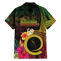 Vanuatu Independence Day Hawaiian Shirt Sand Drawing Melanesian Vibes LT03 - Polynesian Pride