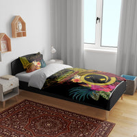 Vanuatu Shefa Day Bedding Set Sand Drawing Melanesian LT03 - Polynesian Pride