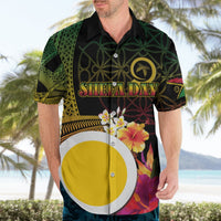 Vanuatu Shefa Day Hawaiian Shirt Sand Drawing Melanesian LT03 - Polynesian Pride