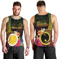 Vanuatu Shefa Day Men Tank Top Sand Drawing Melanesian LT03 - Polynesian Pride