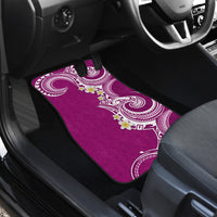 Aloha Polynesian Plumeria Flower Car Mats Pink Color LT03 - Polynesian Pride