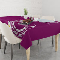 Aloha Polynesian Plumeria Flower Tablecloth Pink Color LT03 - Polynesian Pride