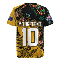 Custom New Zealand and Australia Rugby Rugby Jersey Maori Warrior With Aboriginal Version