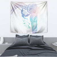 Hawaiian Manta Ray Tribal Tapestry Polynesian Art Motifs Sweet Pastel LT03 - Polynesian Pride