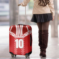 Custom Tahiti Football Polynesian Pattern Luggage Cover