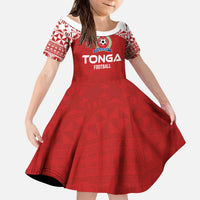 Custom Tonga Football Ngatu Tribal Tattoo Family Matching Puletasi and Hawaiian Shirt