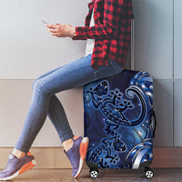 New Zealand Gecko Maori Art Tattoo Luggage Cover Matariki Mode