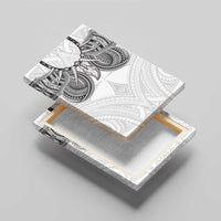 Samoan Traditional Art Tattoos Canvas Wall Art Tatau Tribal Motifs with Ula Nifo White - Polynesian Pride