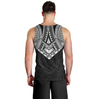 Samoan Traditional Art Tattoos Men Tank Top Tatau Roman Reigns Black Color - Polynesian Pride
