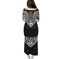 Samoan Traditional Art Tattoos Puletasi Tatau Roman Reigns Black Color LT03 - Polynesian Pride
