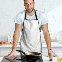 Samoan Traditional Art Tattoos Apron Tatau Roman Reigns White Color - Polynesian Pride