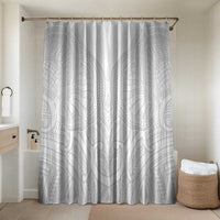 Samoan Traditional Art Tattoos Bathroom Set Tatau Roman Reigns White Color - Polynesian Pride