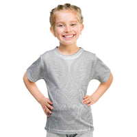 Samoan Traditional Art Tattoos Kid T Shirt Tatau Roman Reigns White Color LT03 White - Polynesian Pride