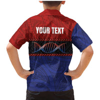 Personalised Samoan DNA-Proud of Samoa Family Matching Mermaid Dress and Hawaiian Shirt Polynesian Patterns LT03 - Polynesian Pride