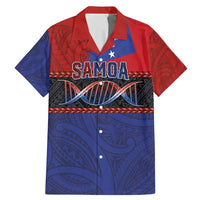 Personalised Samoan DNA-Proud of Samoa Family Matching Mermaid Dress and Hawaiian Shirt Polynesian Patterns LT03 Dad's Shirt - Short Sleeve Multicolor - Polynesian Pride