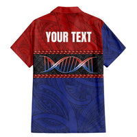 Personalised Samoan DNA-Proud of Samoa Family Matching Mermaid Dress and Hawaiian Shirt Polynesian Patterns LT03 - Polynesian Pride