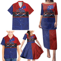 Personalised Samoan DNA-Proud of Samoa Family Matching Puletasi and Hawaiian Shirt Polynesian Patterns LT03 - Polynesian Pride