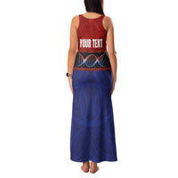 Personalised Samoan DNA-Proud of Samoa Family Matching Tank Maxi Dress and Hawaiian Shirt Polynesian Patterns - Polynesian Pride