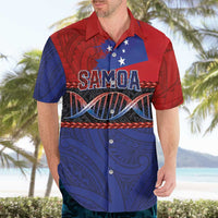 Personalised Samoan DNA-Proud of Samoa Hawaiian Shirt Polynesian Patterns LT03 - Polynesian Pride