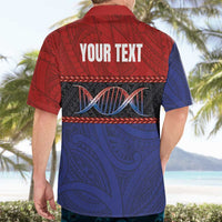 Personalised Samoan DNA-Proud of Samoa Hawaiian Shirt Polynesian Patterns LT03 - Polynesian Pride
